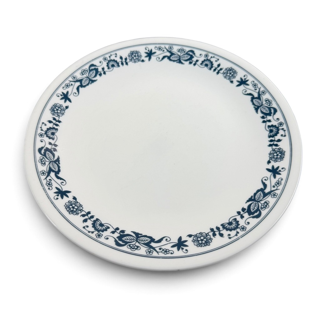 Corelle Old Town Blue Bread Plates Set of 2 Corning Livingware 6.75 Inch